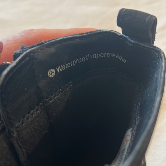 Black Blondo Waterproof Suede Boots - Picture 6 of 6